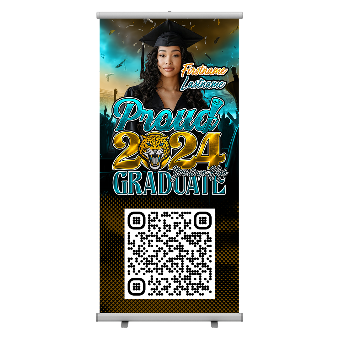 Graduation Banner Stand