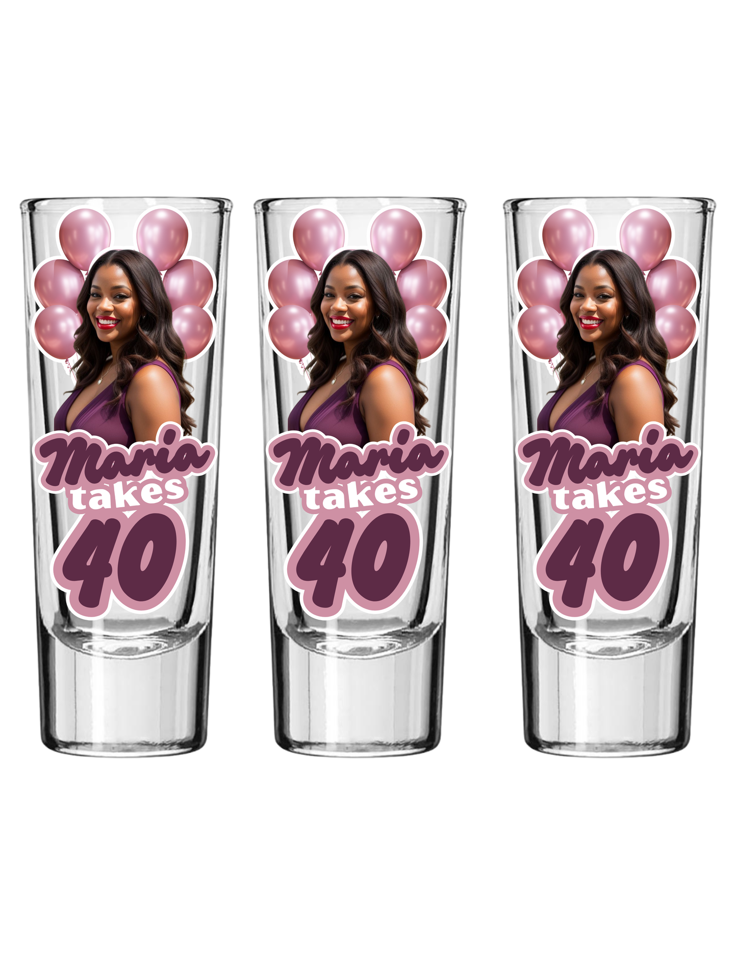 Custom Shot Glasses (set of 4)