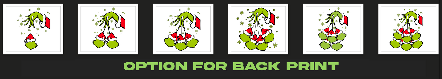 Grinch Mama/Daddy Sweatshirt