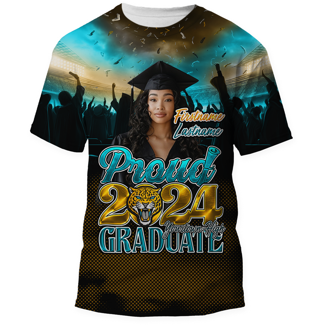 Custom All-Over Premium 3D Print T-Shirt