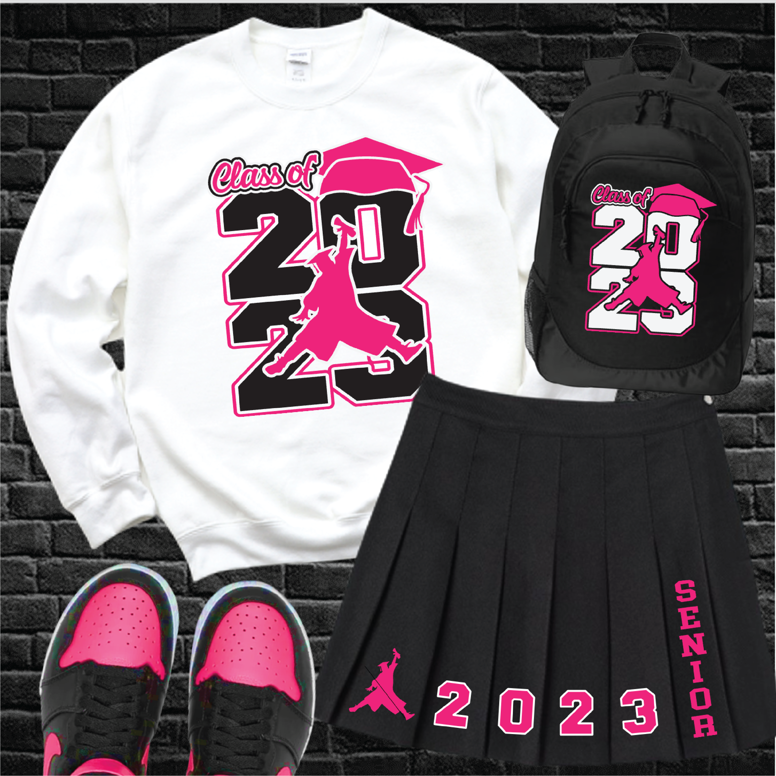 Jordan, Graduation, Senior 2023, Jordan Year, T-Shirt, PNG