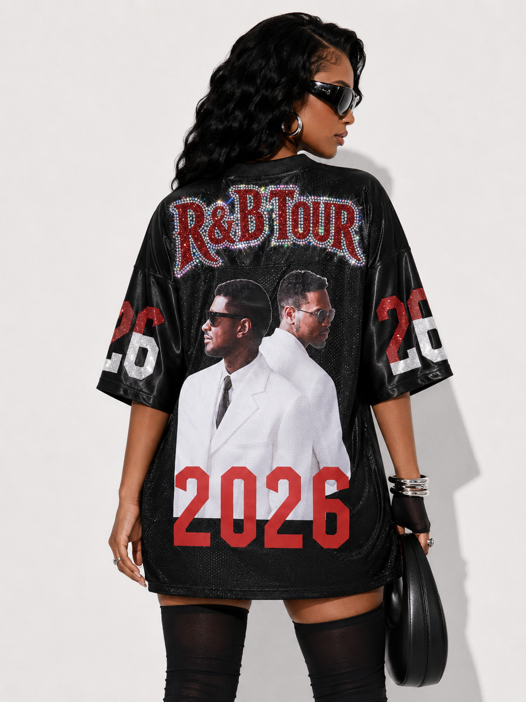 R&B Tour Jersey — Glitter & Bling Edition