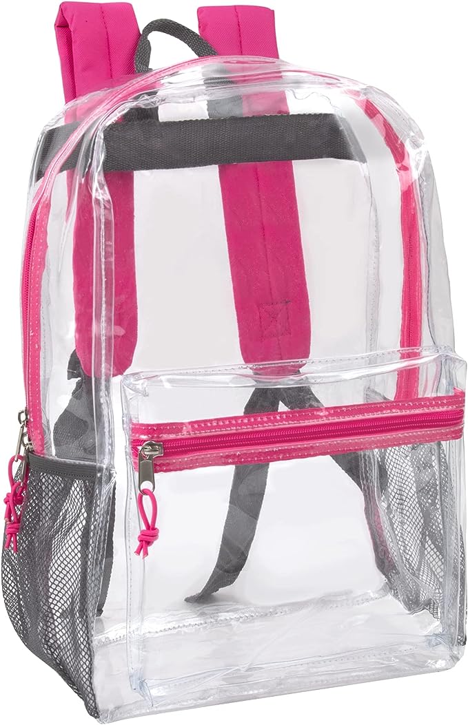 Personalized Clear Backpack