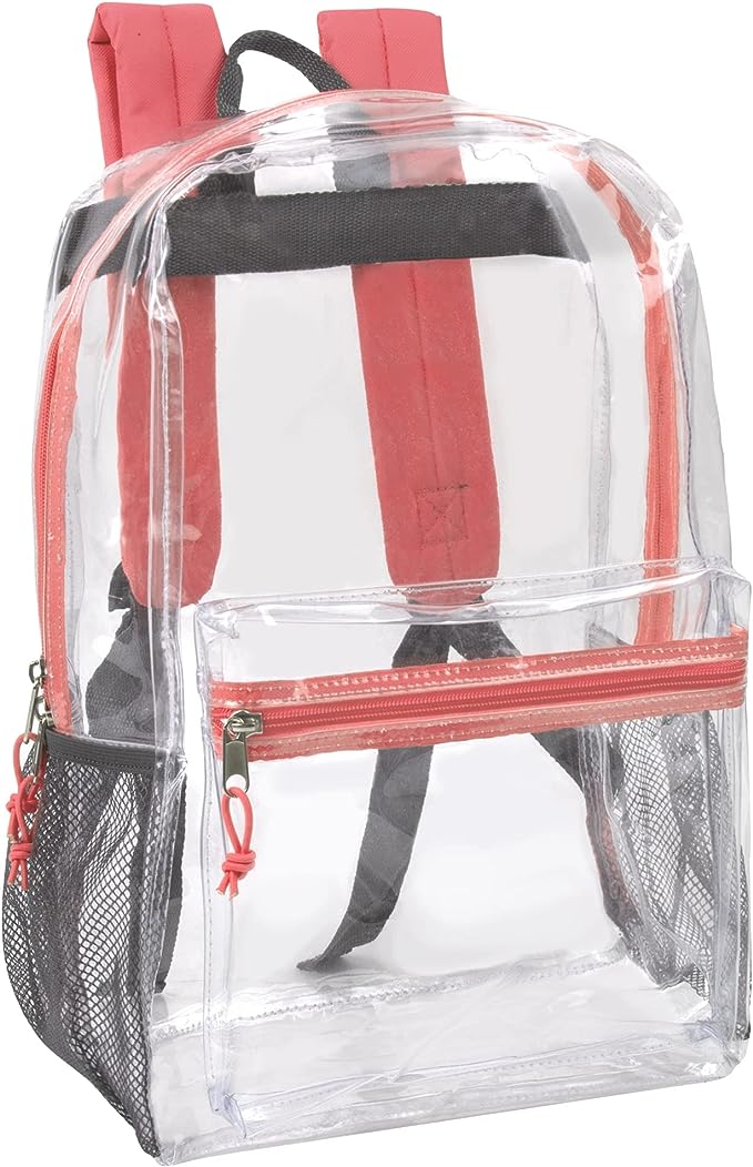 Personalized Clear Backpack