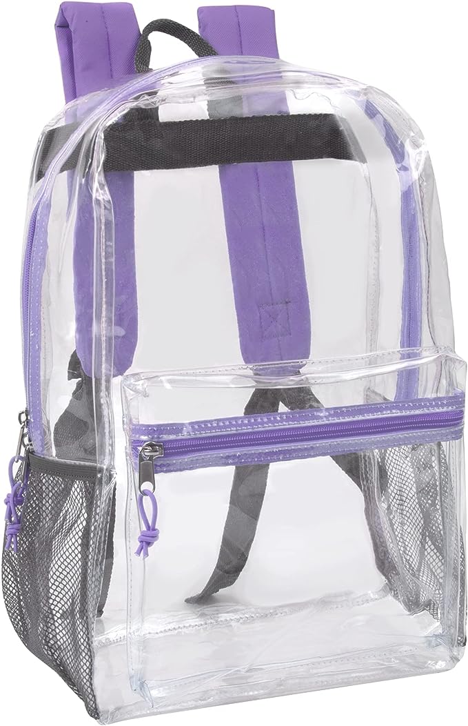 Personalized Clear Backpack