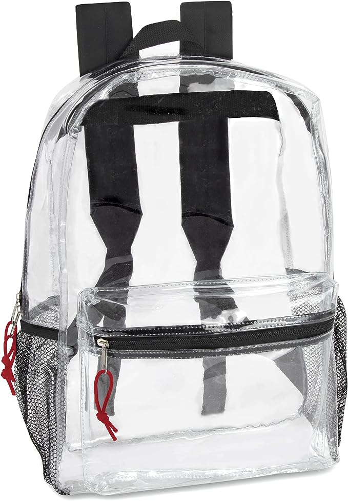 Personalized Clear Backpack