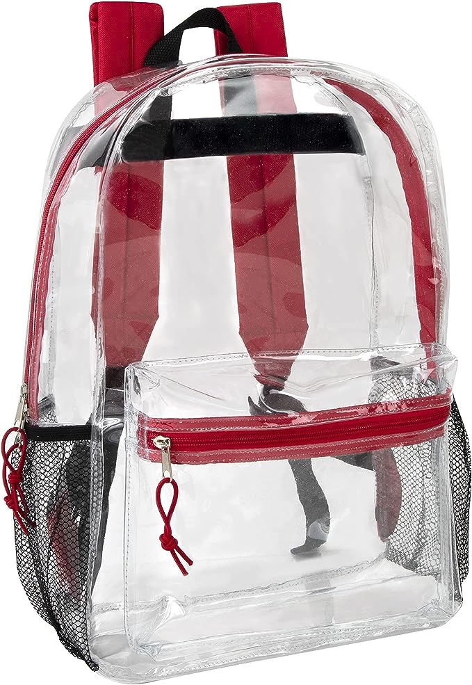 Personalized Clear Backpack