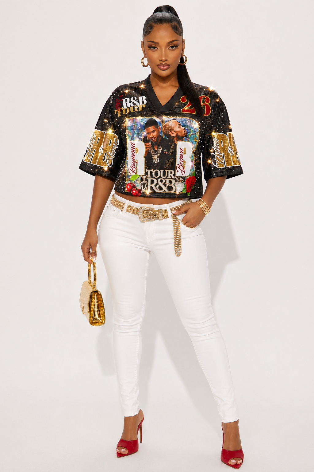 R&B Tour Showstopper Jersey — Fully Loaded Glam Edition - WARV Creations