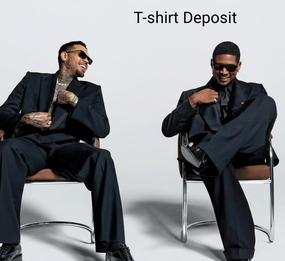 R&B Tour Custom T-shirt Deposit — $10 (Non-Refundable). - WARV Creations