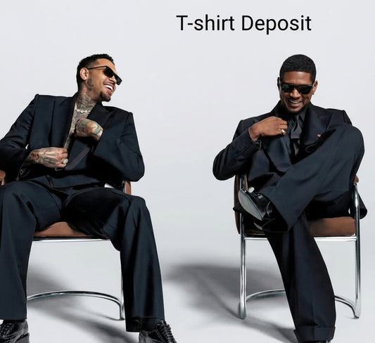 R&B Tour Custom T-shirt Deposit — $10 (Non-Refundable). - WARV Creations