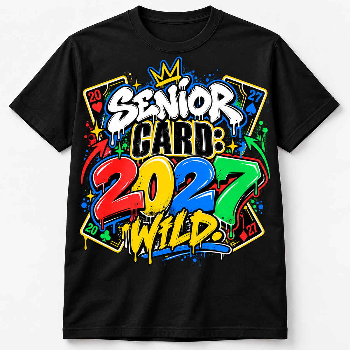 Class of 2027 Senior Tee | Flash Drop | Made to Order - WARV Creations