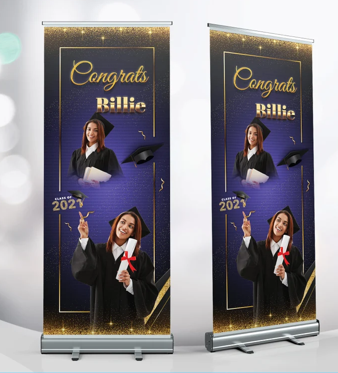 Custom Vinyl Banners Stand - WARV Creations