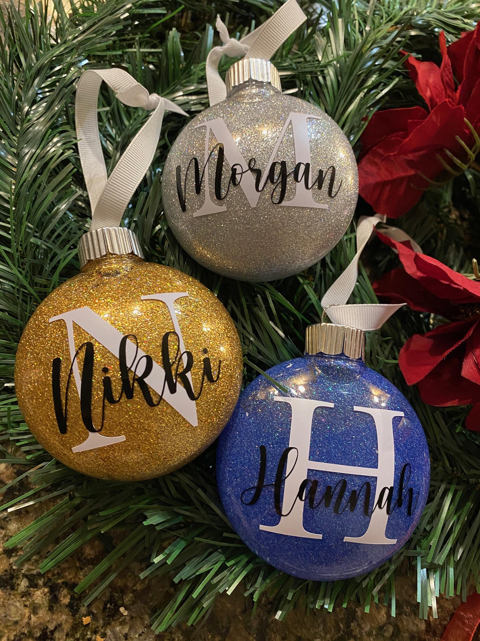 Personalized Ornaments - WARV Creations