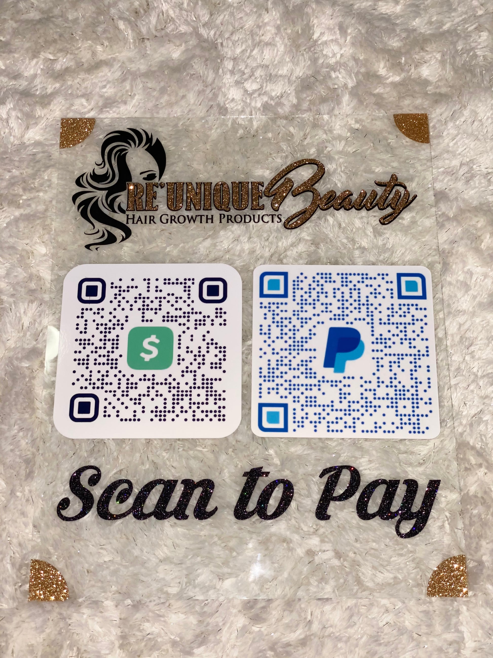 Scan To Pay/ QR Code Display - WARV Creations